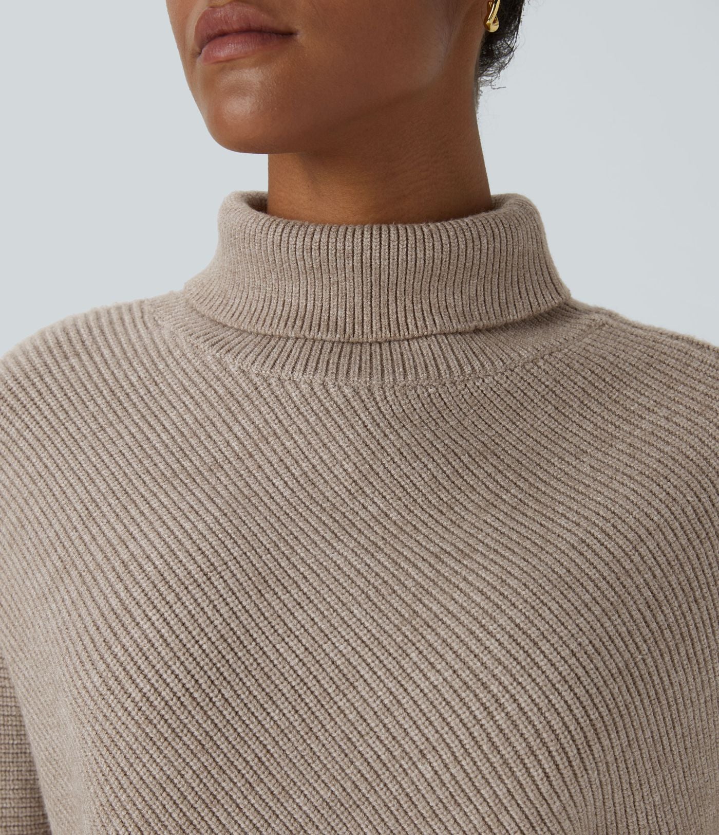 NINA / ASYMMETRISCH TURTLENECK TRUI