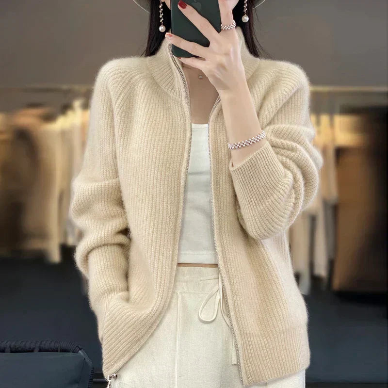 HAZEL / WOOL CARDIGAN