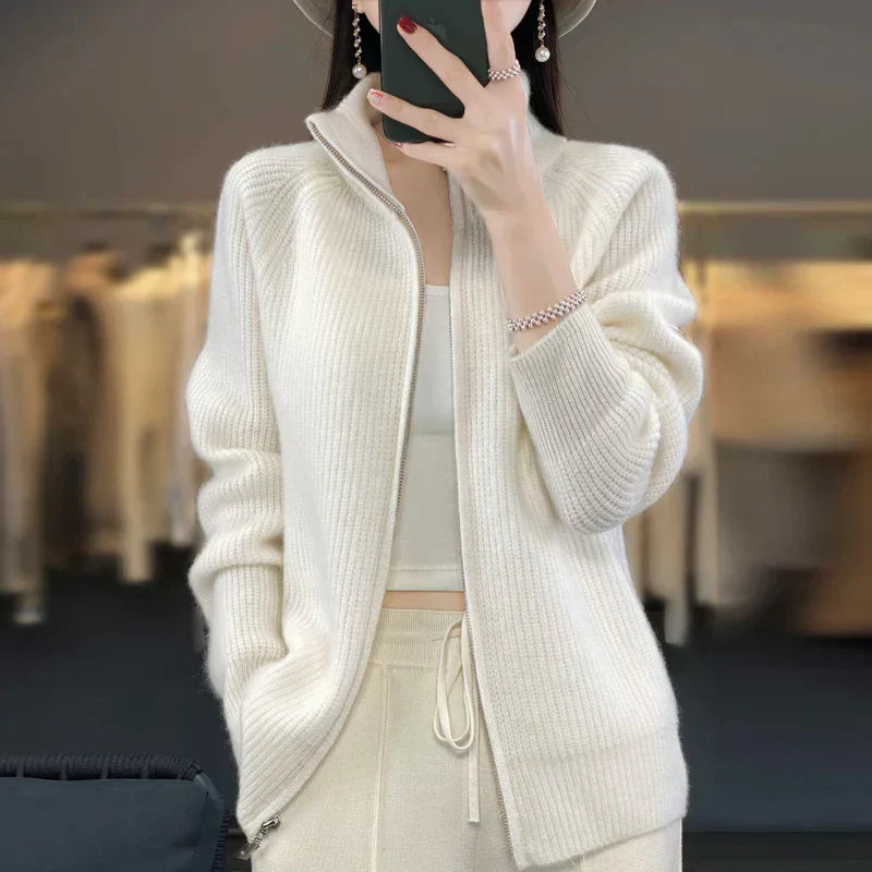 HAZEL / WOOL CARDIGAN