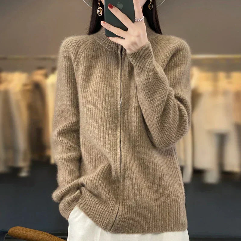 HAZEL / WOOL CARDIGAN