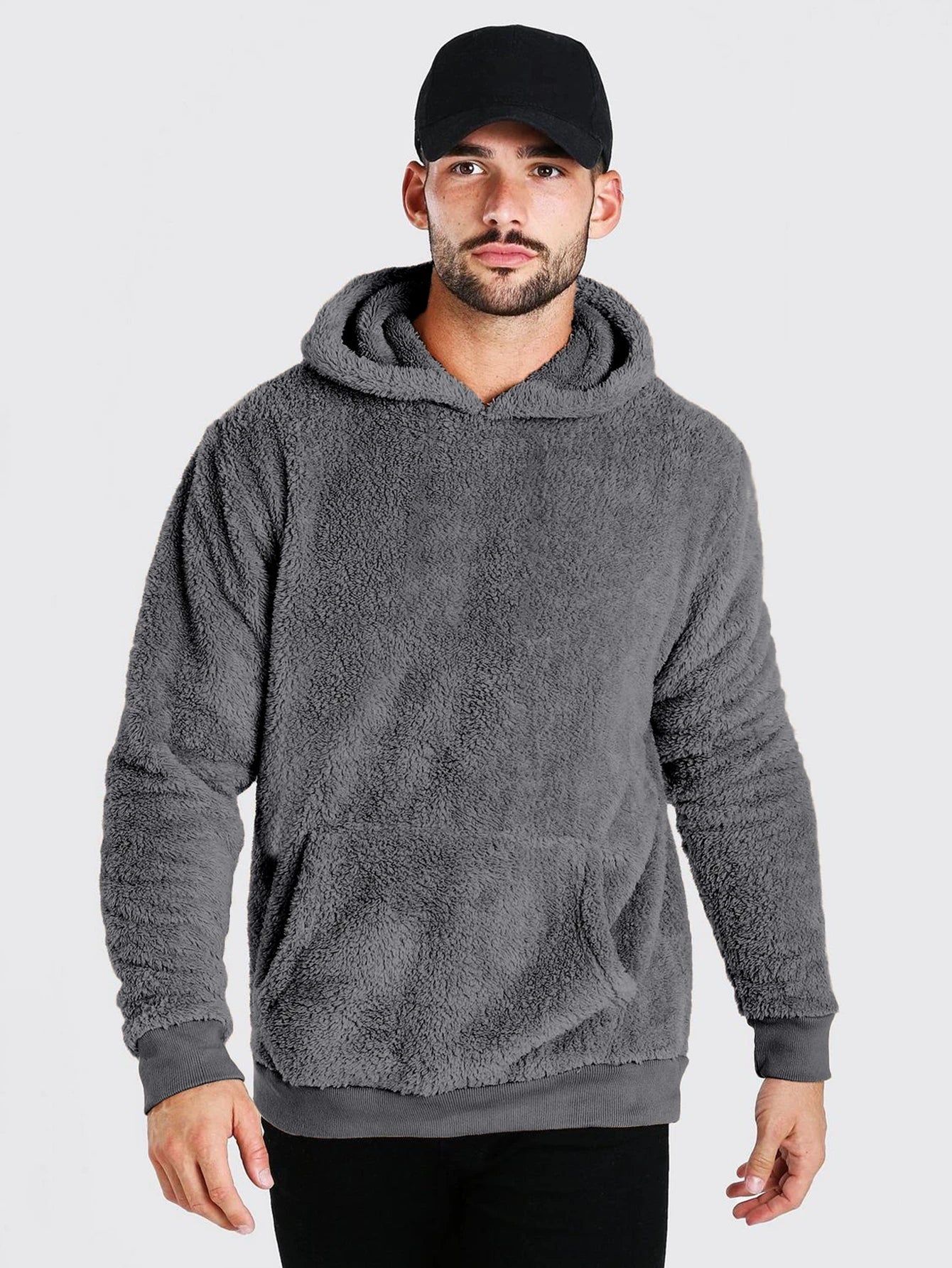 JOSHUA / KALMERENDE PLUIZIGE HOODIE