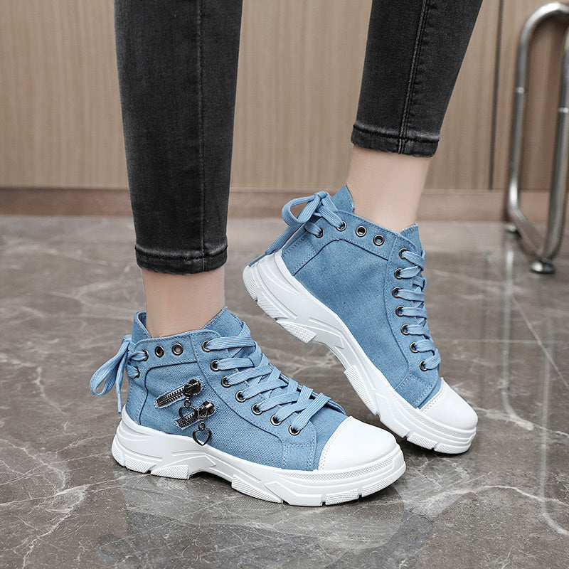 Lisa - Canvas Plateau Sneakers