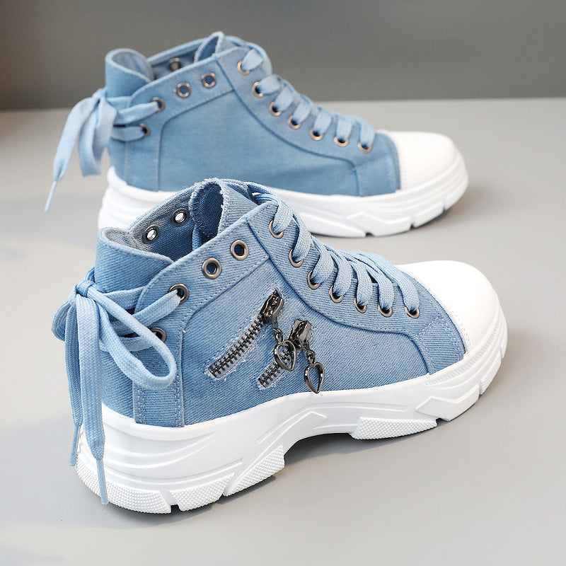 Lisa - Canvas Plateau Sneakers