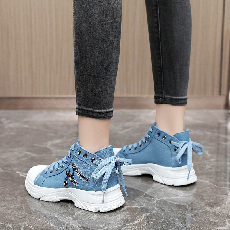 Lisa - Canvas Plateau Sneakers