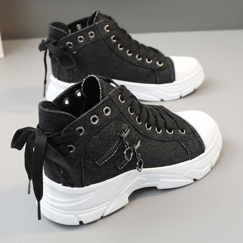 Lisa - Canvas Plateau Sneakers