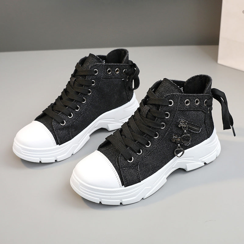 Lisa - Canvas Plateau Sneakers