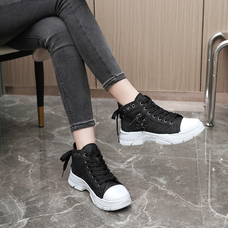 Lisa - Canvas Plateau Sneakers