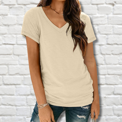 DIANE / V-NECK TOP