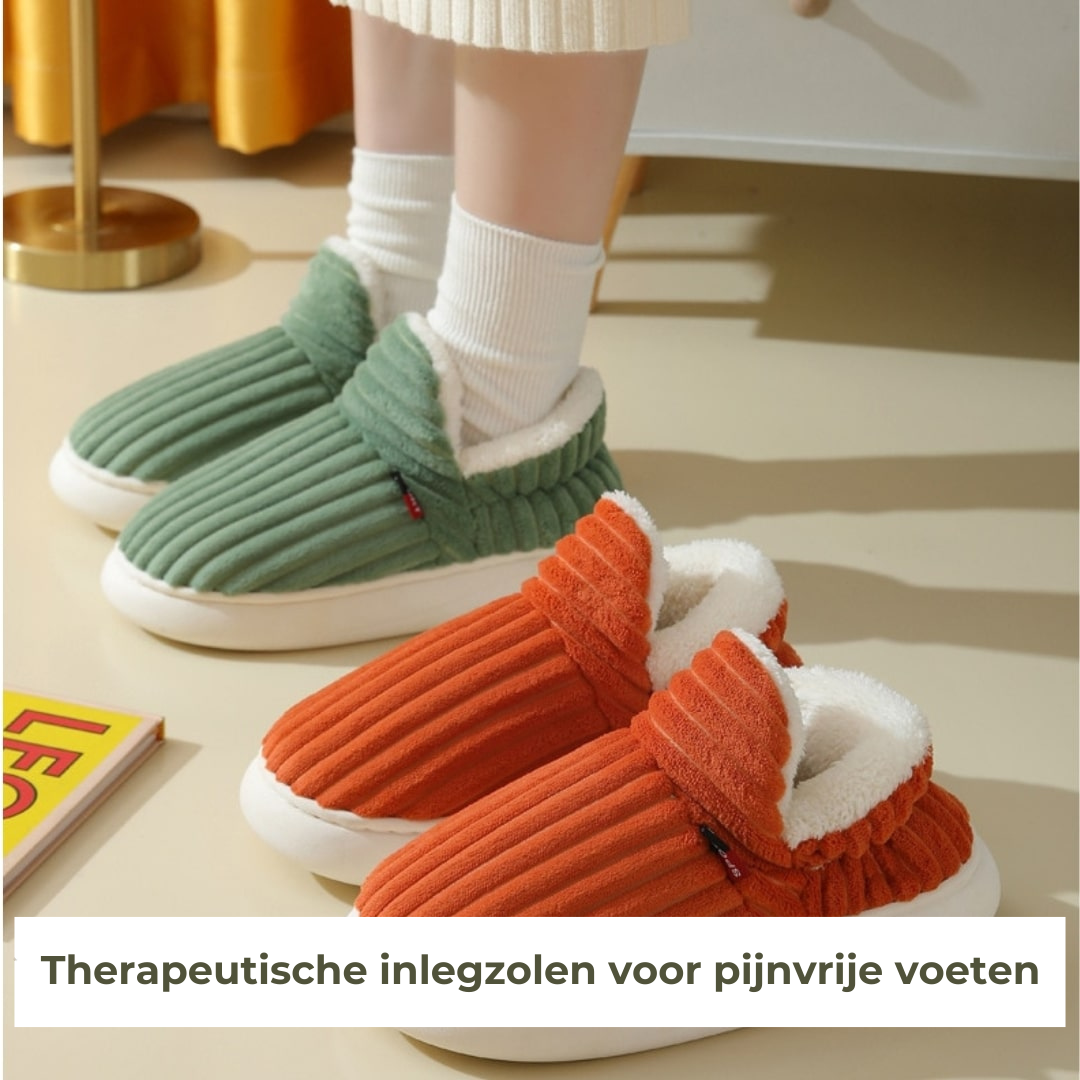 LENA / WARME THERAPEUTISCHE SLIPPERS (1+1 GRATIS)