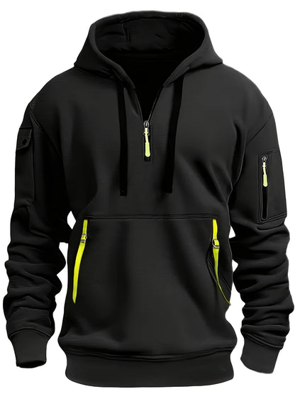 EZRA / HOODED ZIP SWEATSHIRT