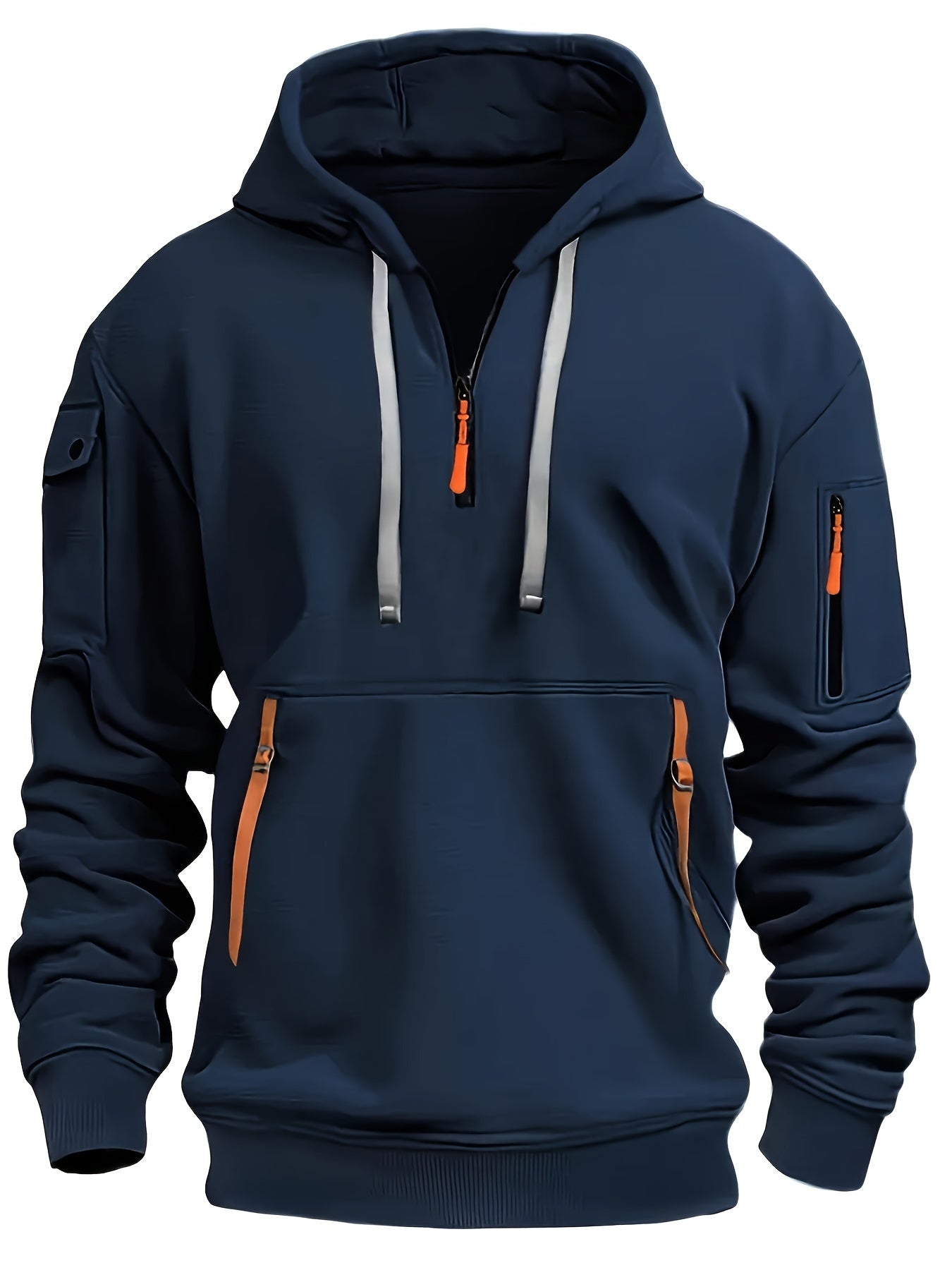 EZRA / HOODED ZIP SWEATSHIRT