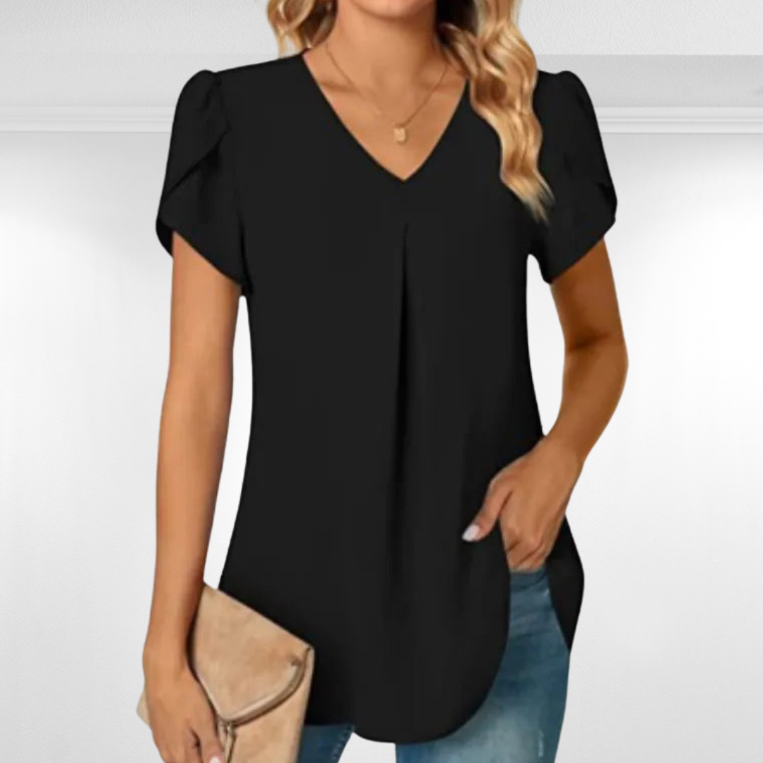 FIONA / V-NECK TOP