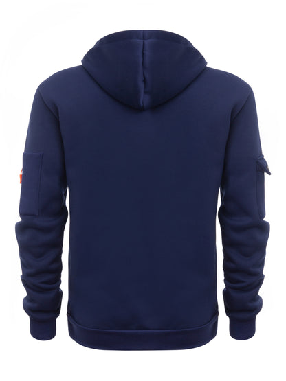 EZRA / HOODED ZIP SWEATSHIRT