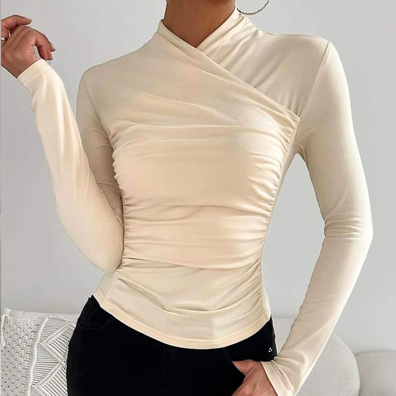 MYLENE / CLASSIC CROSS-NECK TOP