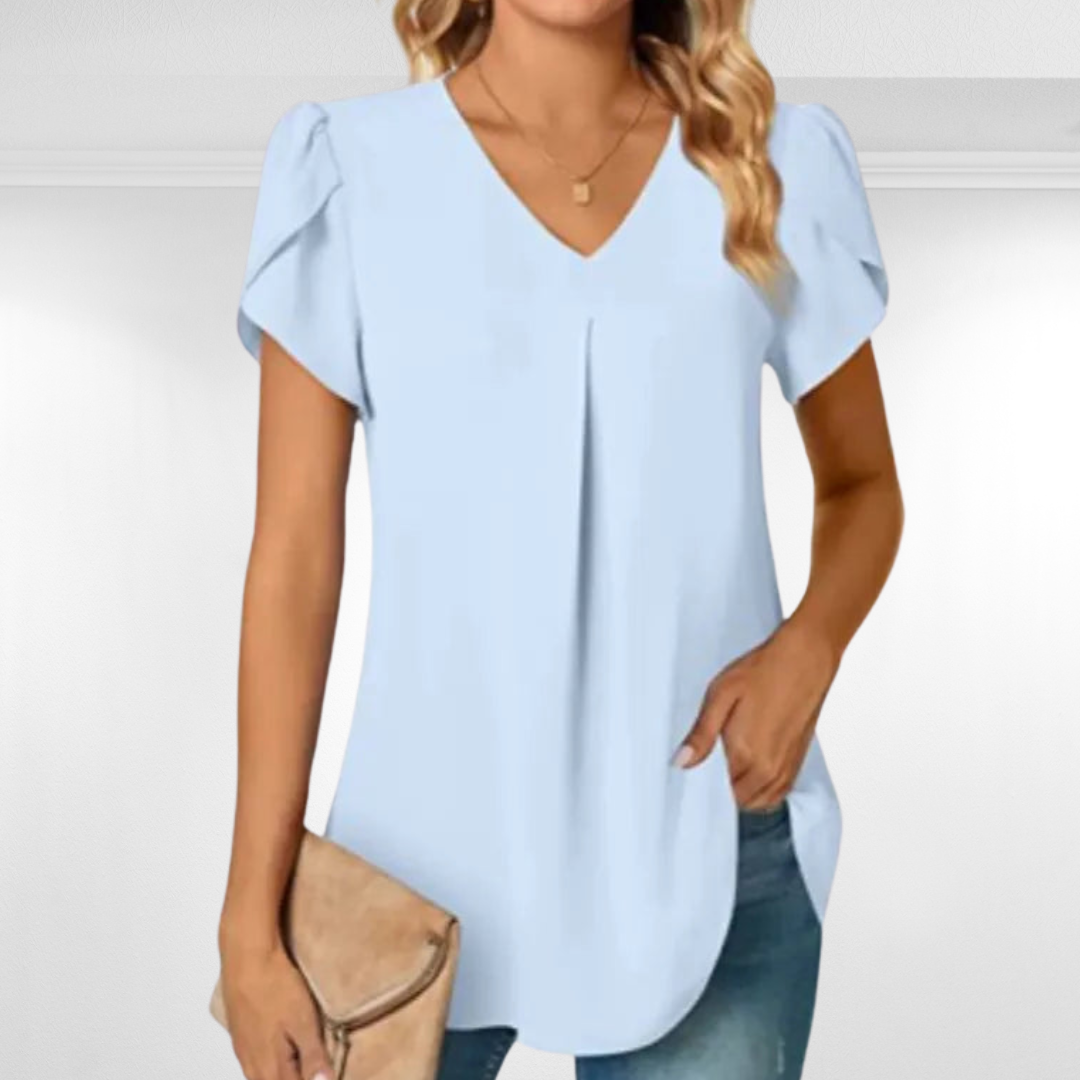 FIONA / V-NECK TOP