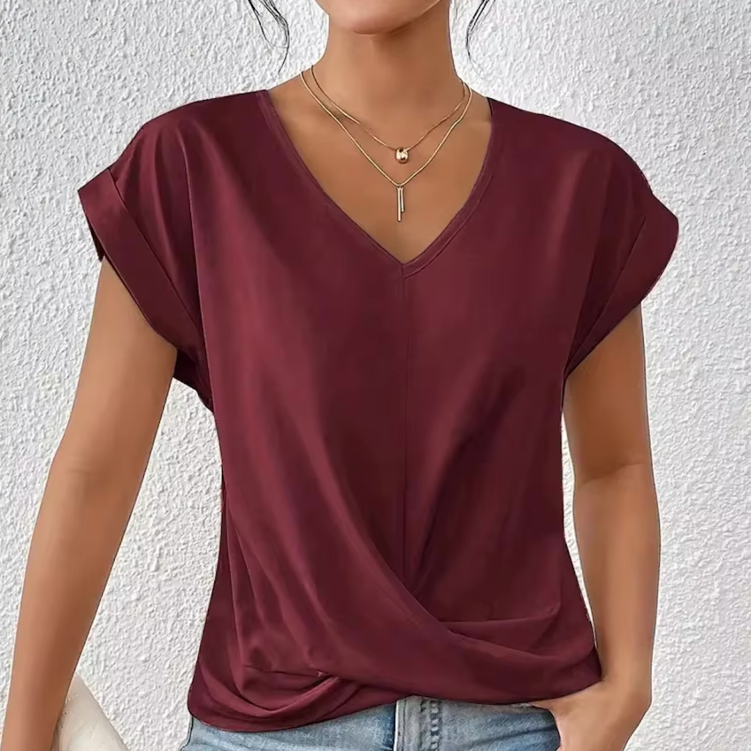 SADIE / V-NECK TOP