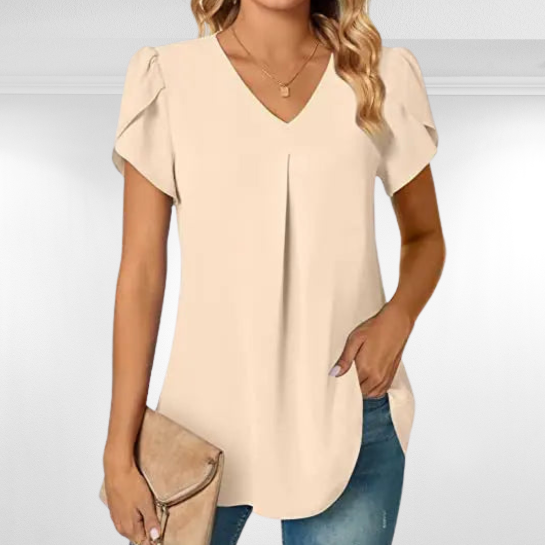 FIONA / V-NECK TOP