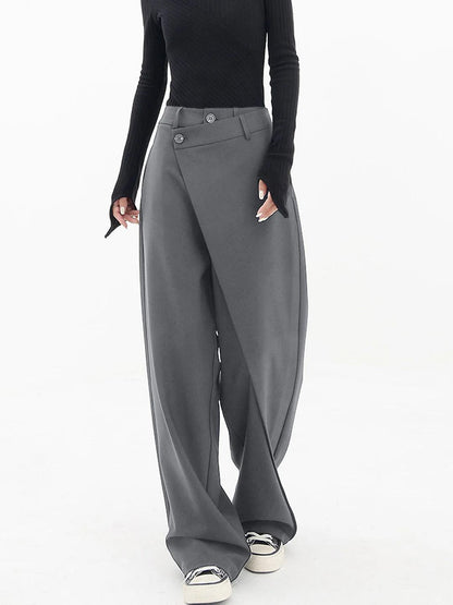 CORA / ASYMMETRISCHE BAGGY BROEK