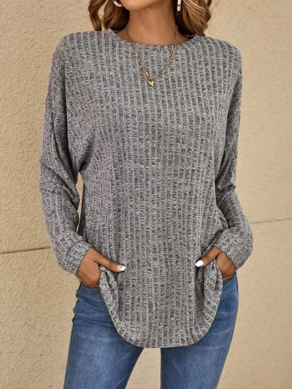 ELLEN / TEXTURED PULLOVER