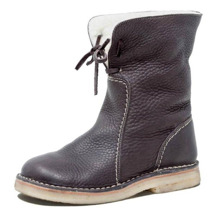 LILA / WATERPROOF BOOT WITH WOOL LINING