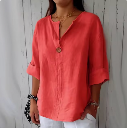 SABINE / LIGHTWEIGHT COTTON SHIRT