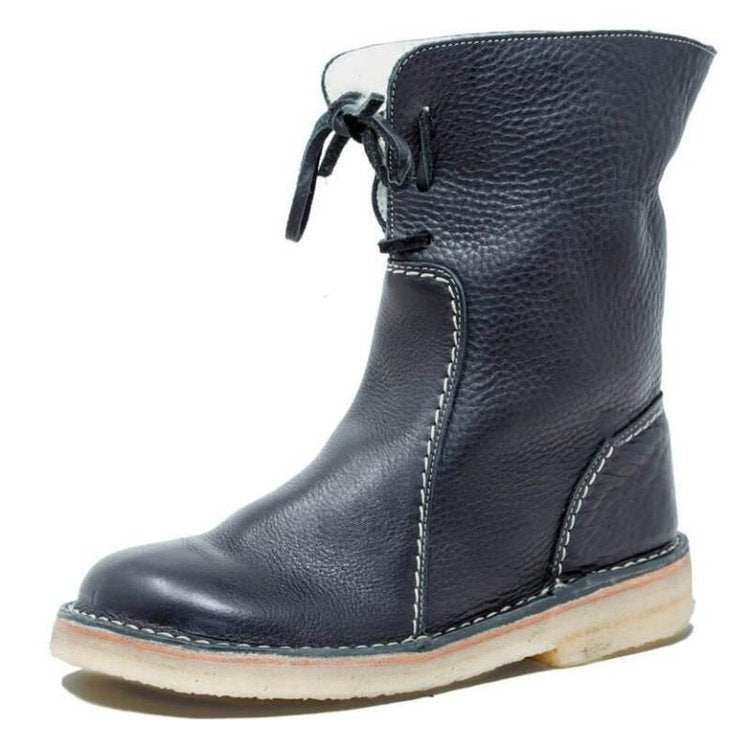 LILA / WATERPROOF BOOT WITH WOOL LINING