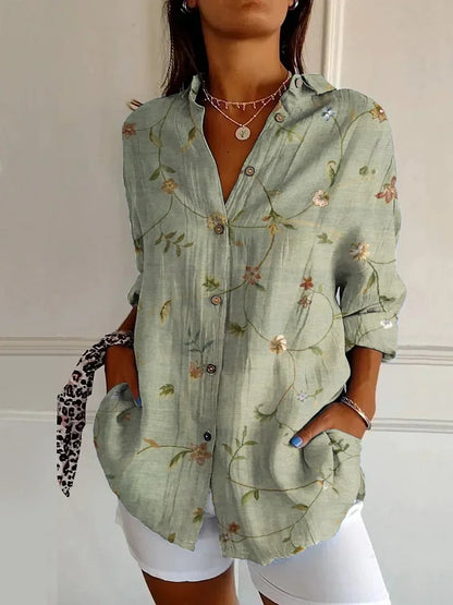 NATHALIE / COLORFUL PRINTED SHIRT