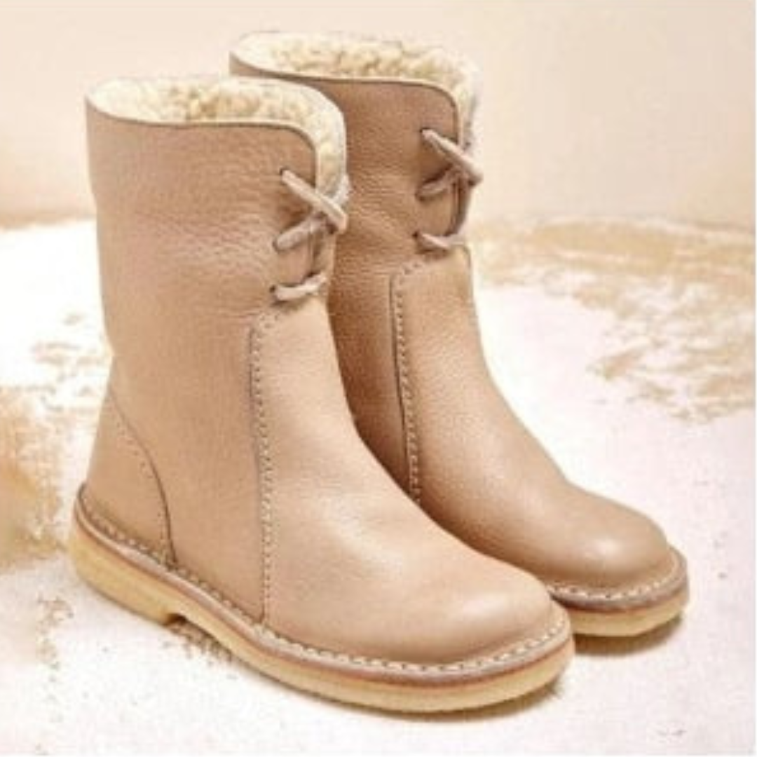 LILA / WATERPROOF BOOT WITH WOOL LINING