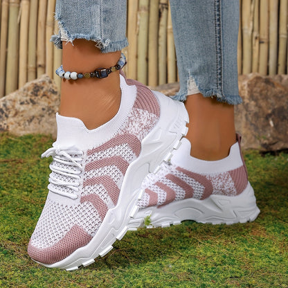 FAYE / KLEURBLOK PLATFORM SNEAKERS