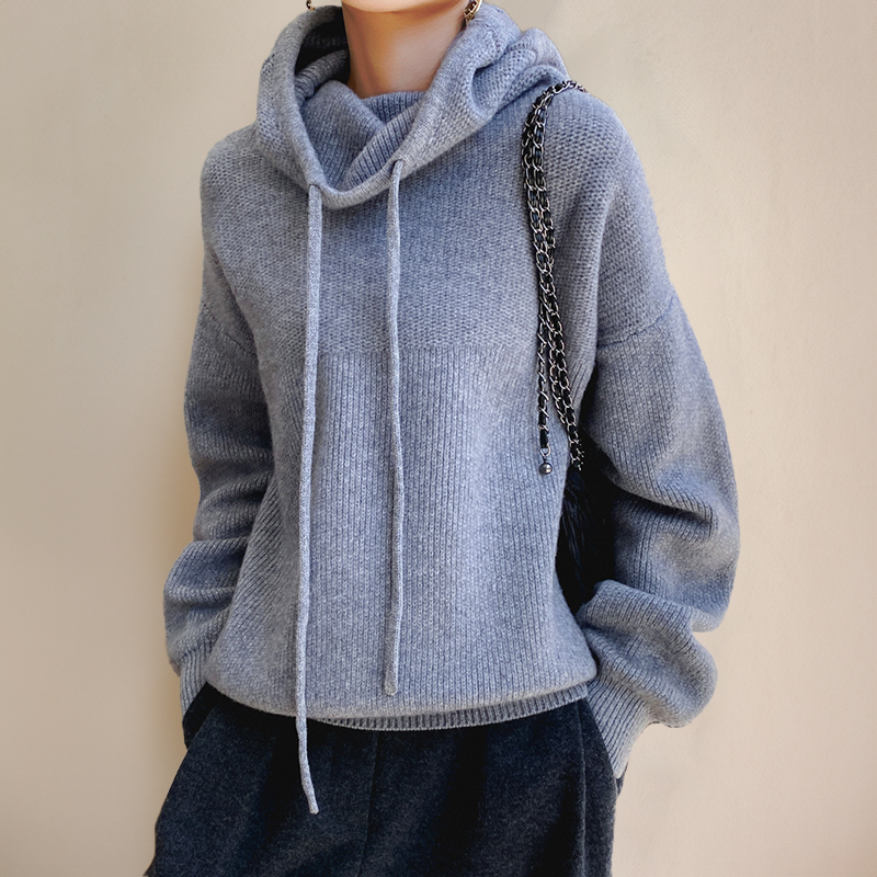 Hanna | Gebreide Hoodie