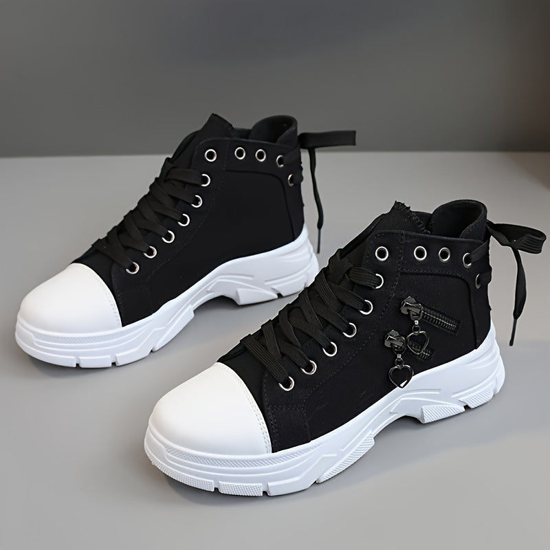 Lisa - Canvas Plateau Sneakers