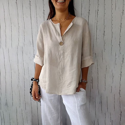 SABINE / LIGHTWEIGHT COTTON SHIRT