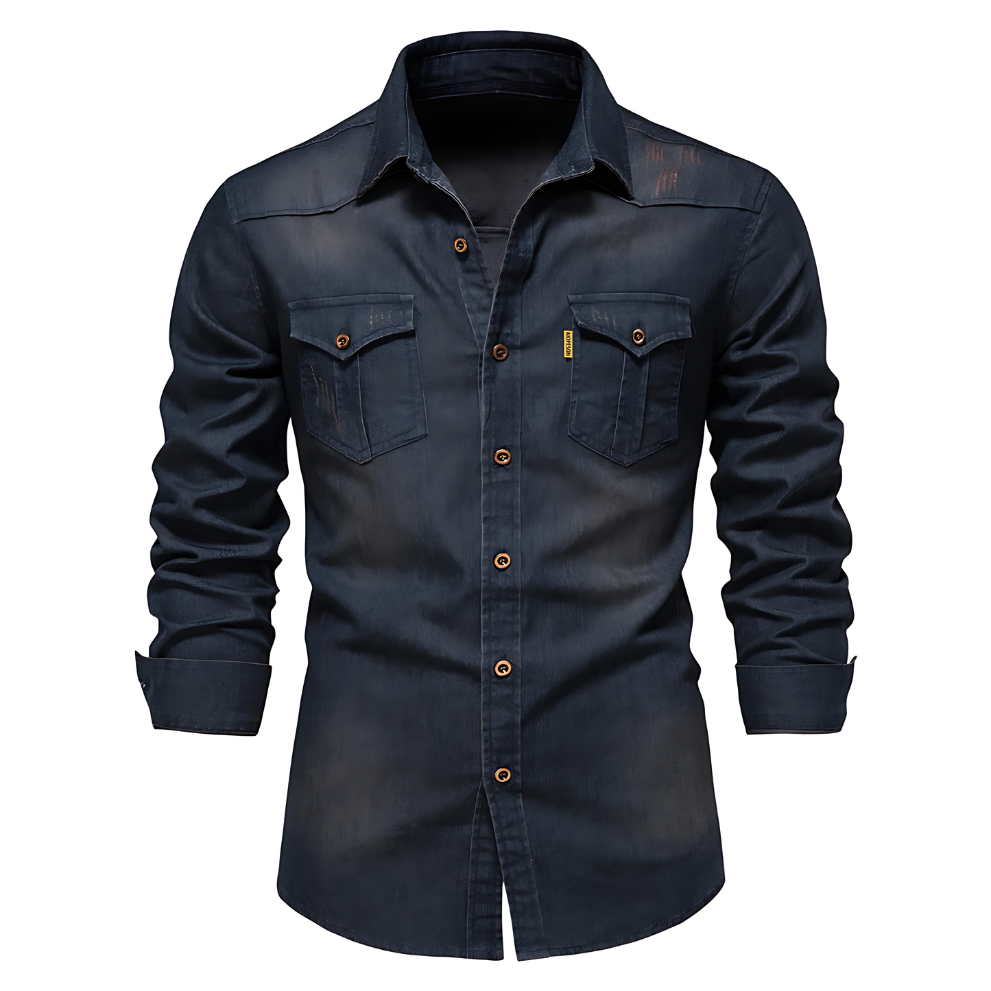 RYAN / COMFORTABELLE DENIM OVERHEMD